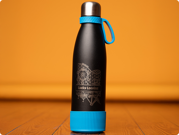 Trinkflasche Lucky Looping
